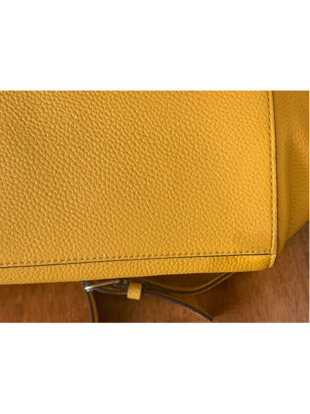 Kate Spade Margaux Saffron Yellow Satchel – Pebbled Leather Crossbody Tote